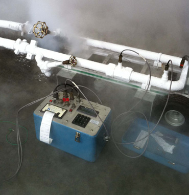 Portable flow meter prover and calibrator